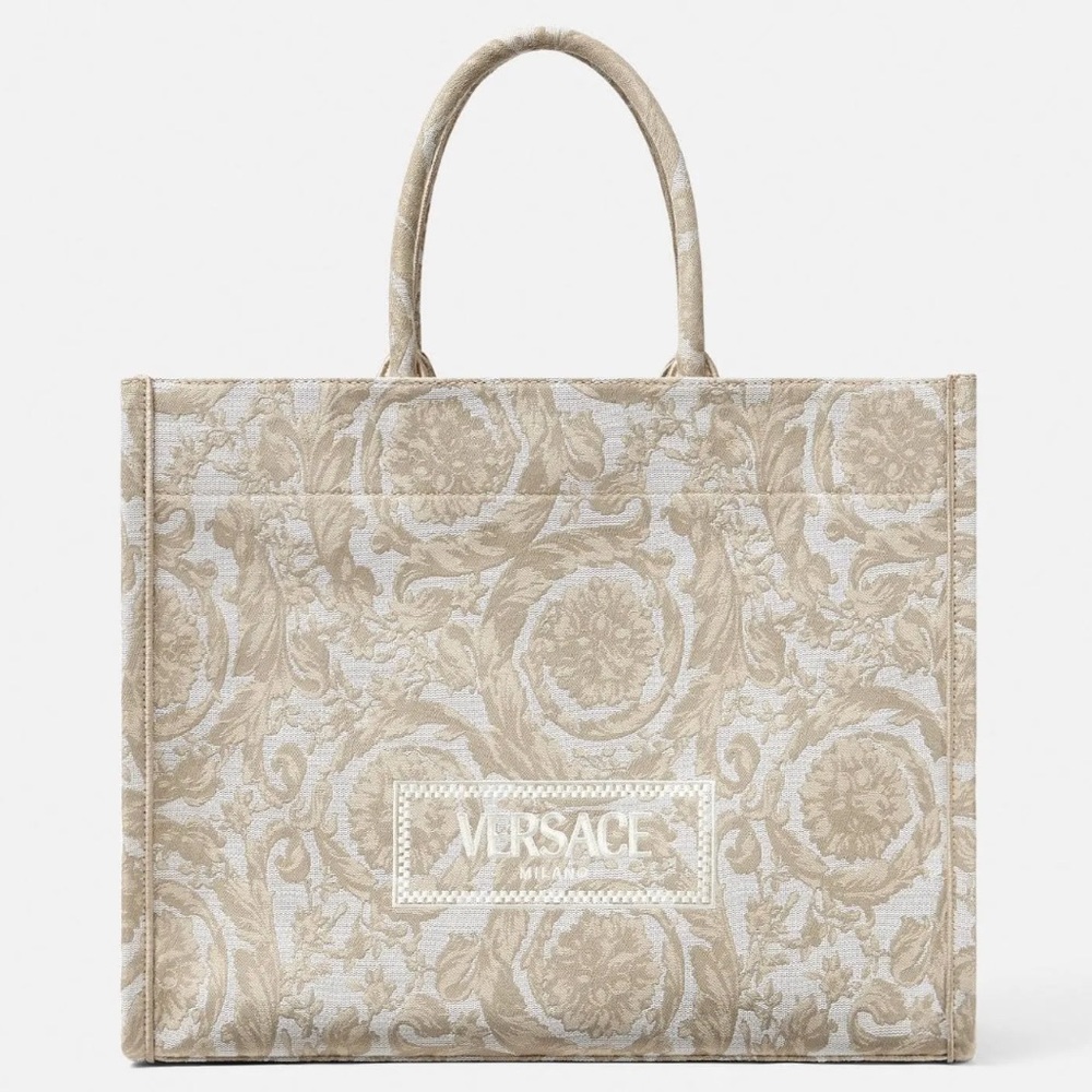 Authentic Versace BAROCCO ATHENA LARGE TOTE BAG